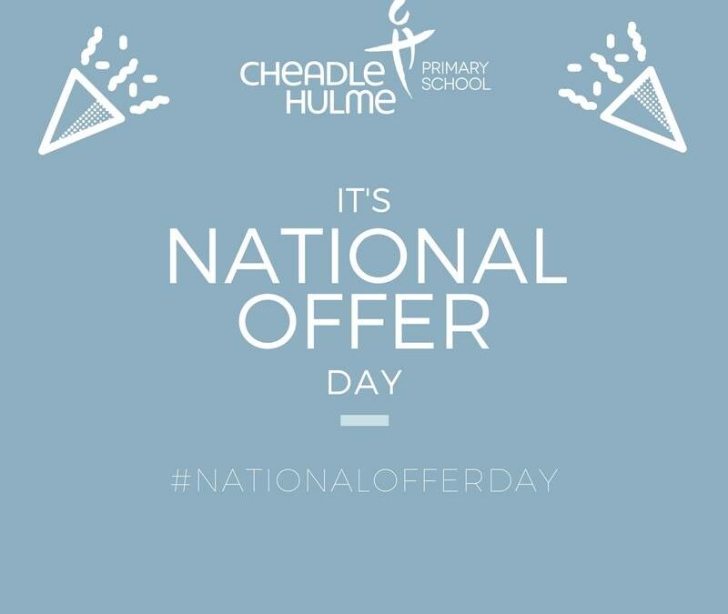 It’s National Offer Day – are you joining us?