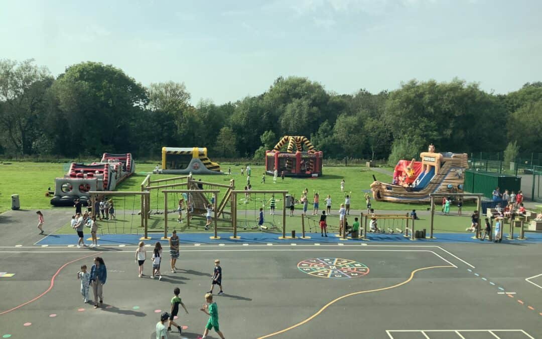 Cheadle Hulme Primary Schools outdoor space.