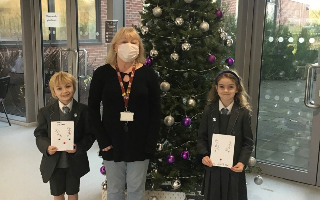Cheadle Hulme Primary School pupils’ Christmas message to elderly neighbours